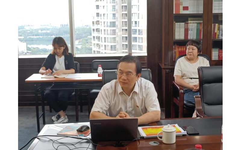 808钱包资产党委组织学习贯彻习近平总书记考察海南重要讲话和省第八次党代会精神专题党课